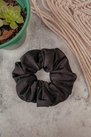 Scrunchie Negro