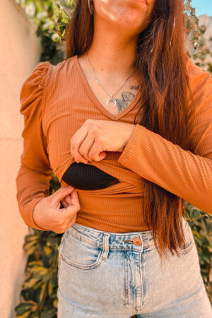 Polera Manga Princesa De Lactancia