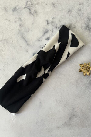 Diadema Negra Blanca