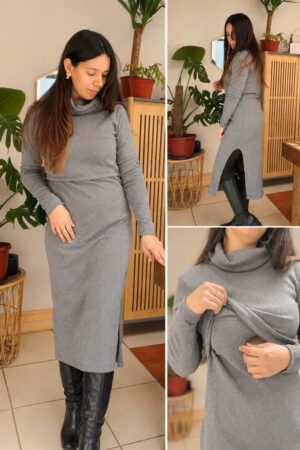 Vestido Midi  Invierno Lactancia